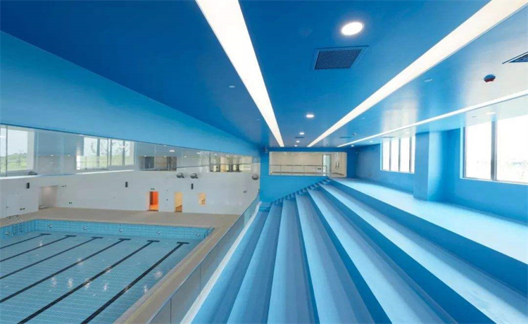 新野学校游泳馆建造